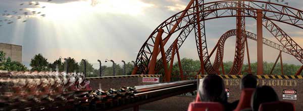 Great Hollywood Theme Parks of the World 2 Capitol Bullet Train at motiongate Dubai